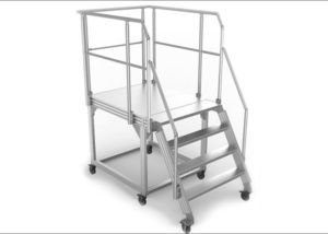 TPS Rolling Stair Platform