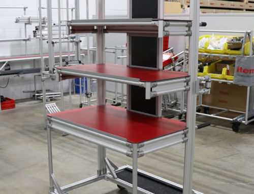 LPS Rolling Product Supply Cart
