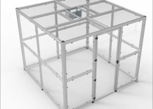 3m x 3m Polycarbonate Panel Cleanroom