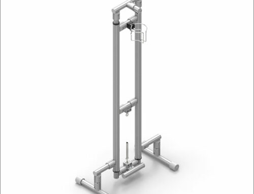 Hands-free Sanitizer Pump Stand