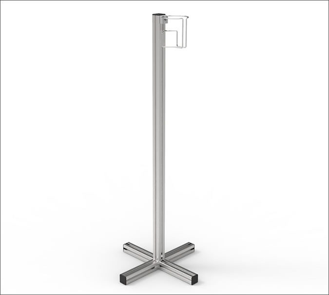 Simple MB Building Kit System Sanitizer Stand