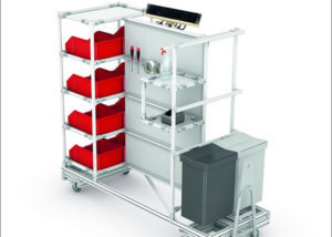 Complete 5S cleaning unit - Unidad de limpieza 5S
