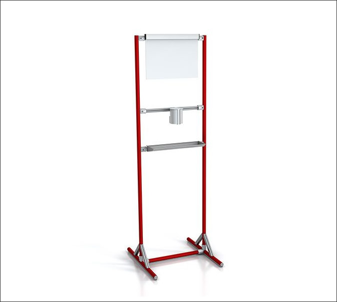 Sanitizer Stand (large) – with D30 Accessories
