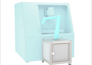 Island for robots with cabinet - Isla para robots con gabinete