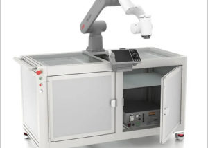 Robot-Workstation, individual Trays ABB kit